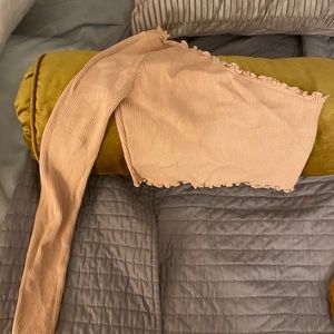 Fashion Nova One shoulder crop top